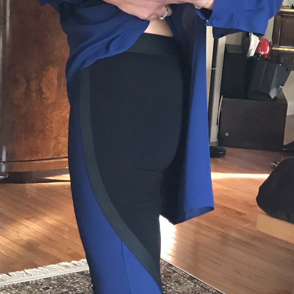 BCBG MAX AZRIA LEGGINGS deep blue - Picture 7 of 8